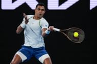 Thiago Monteiro at the Australian Open 2025. (Photo: Getty)